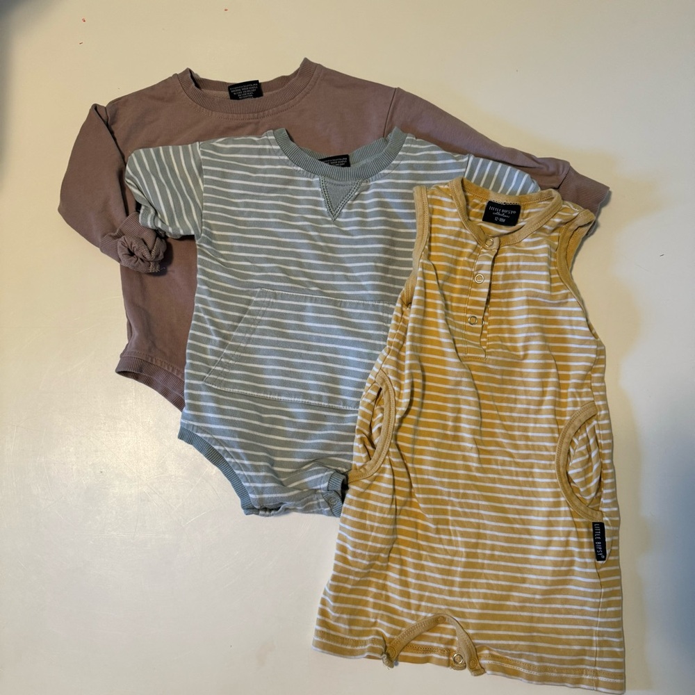Little bipsy one piece bundle 12-18 months